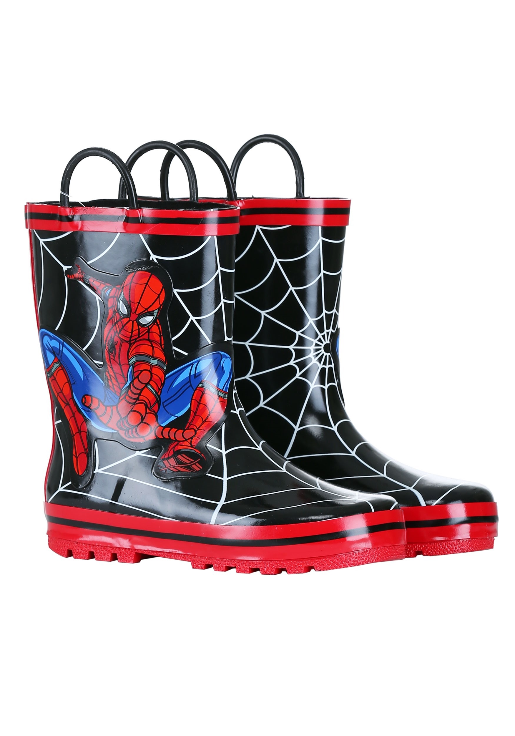 spiderman gum boots