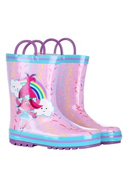 Trolls Poppy Pink w/ Blue Rain Boot