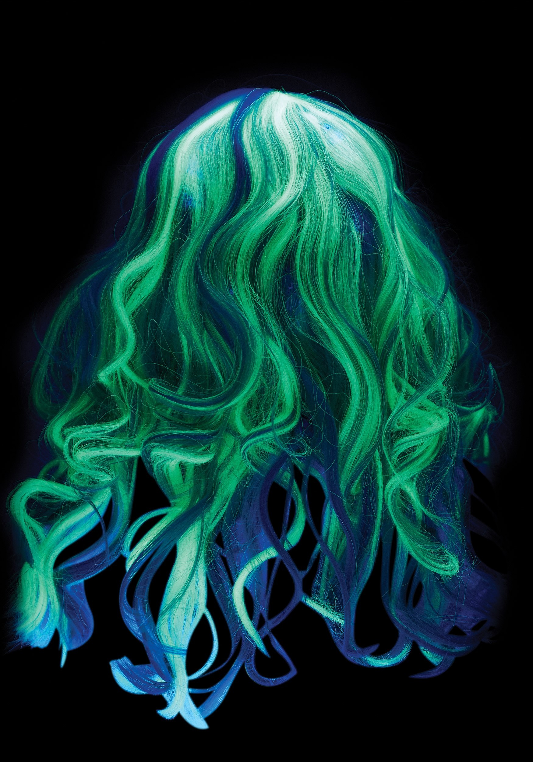 Glow In The Dark Kid's Ghost Wig
