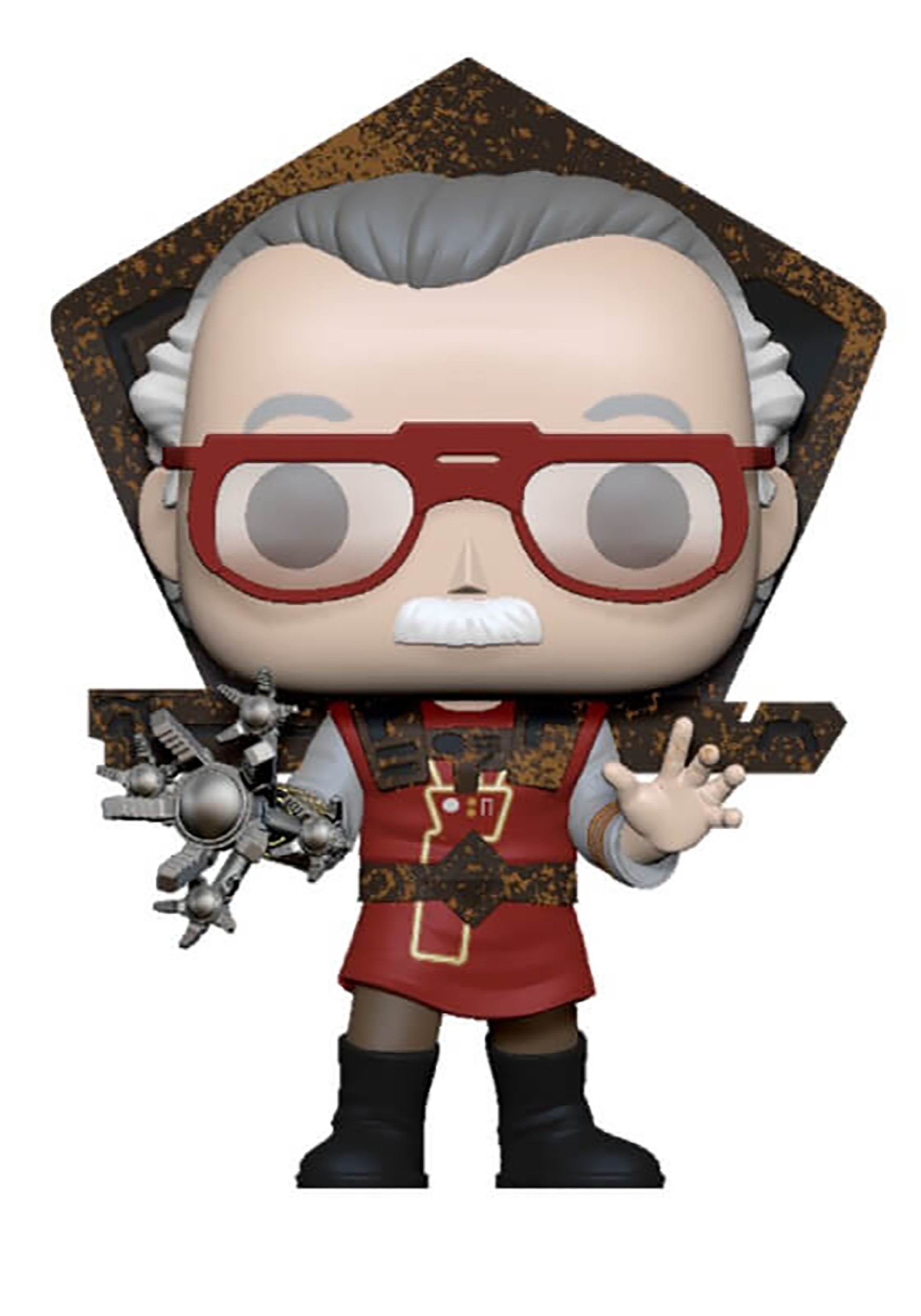POP: Stan Lee in Ragnarok Outfit Bobblehead Figure