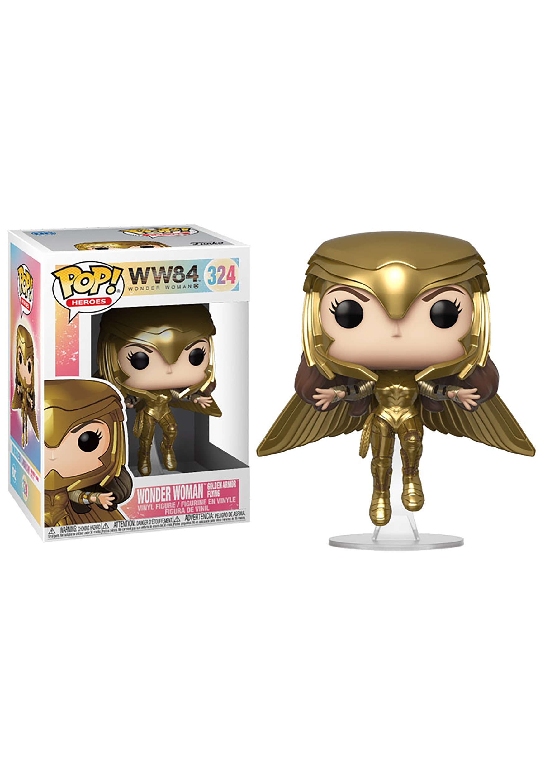 Funko Pop! Heroes: Wonder Woman 1984- Wonder Woman Golden Armor