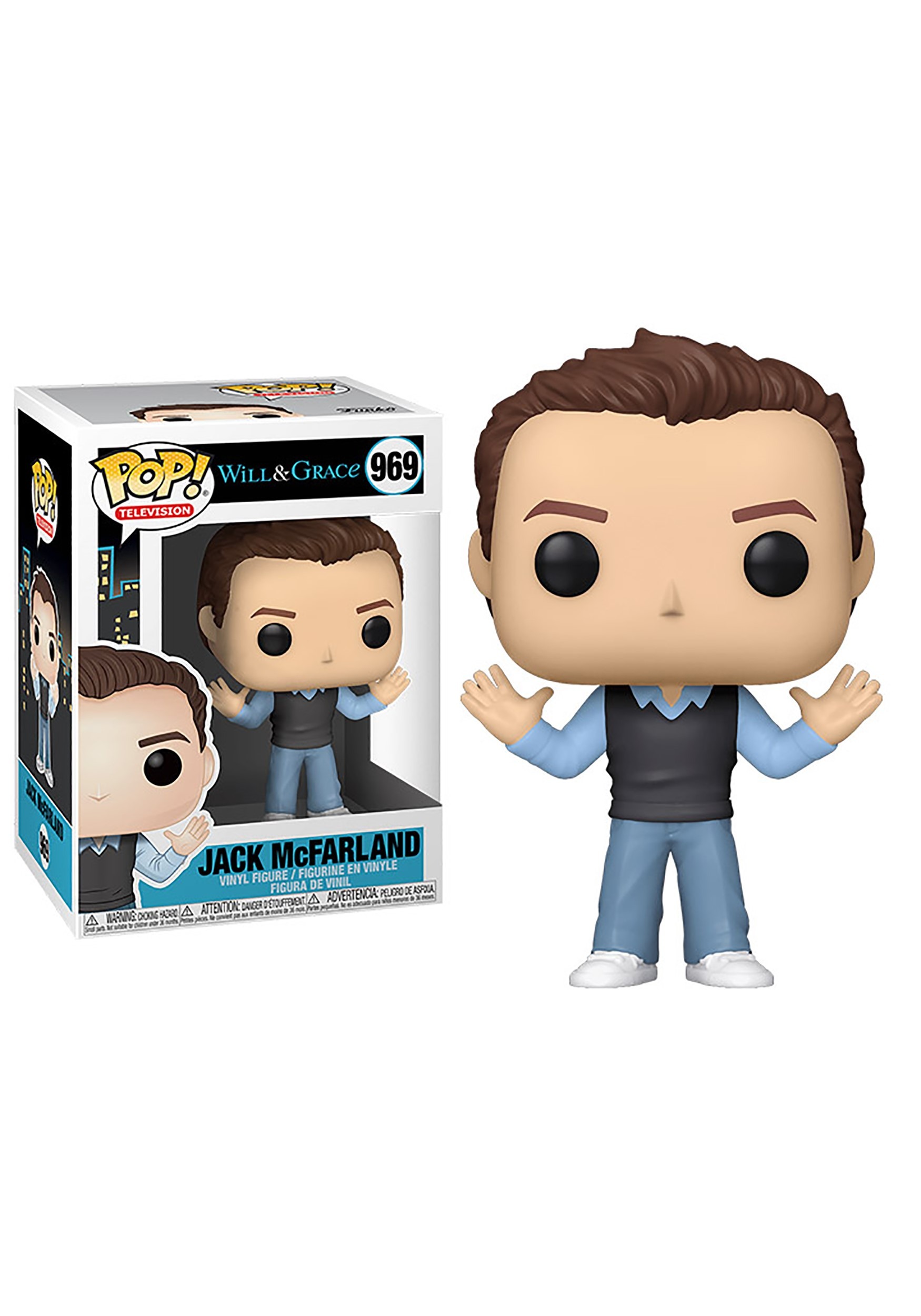 Funko Pop! TV: Will and Grace- Jack McFarland