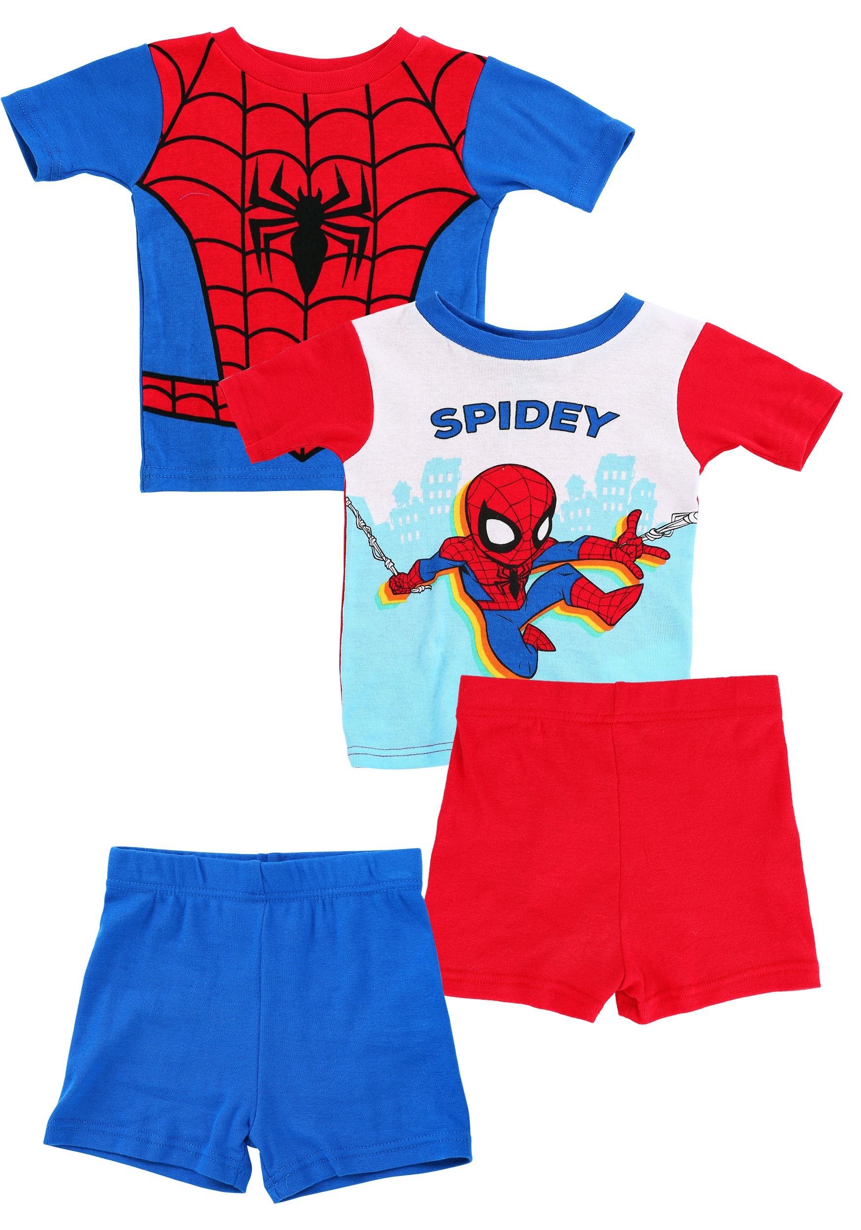 Spiderman Spidey Suit 2 Piece Toddler's Boy Sleep Set