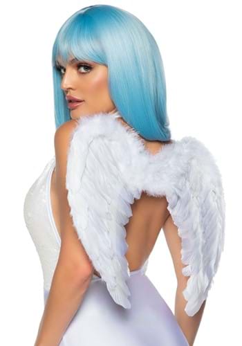Marabou Trimmed Feather Angel Wings Back
