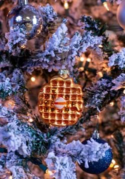 Waffle Ornament 