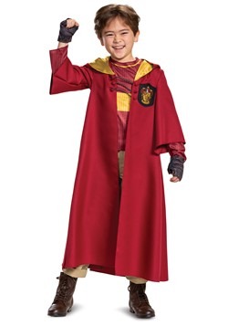 Kid's Harry Potter Deluxe Quidditch Robe Costume