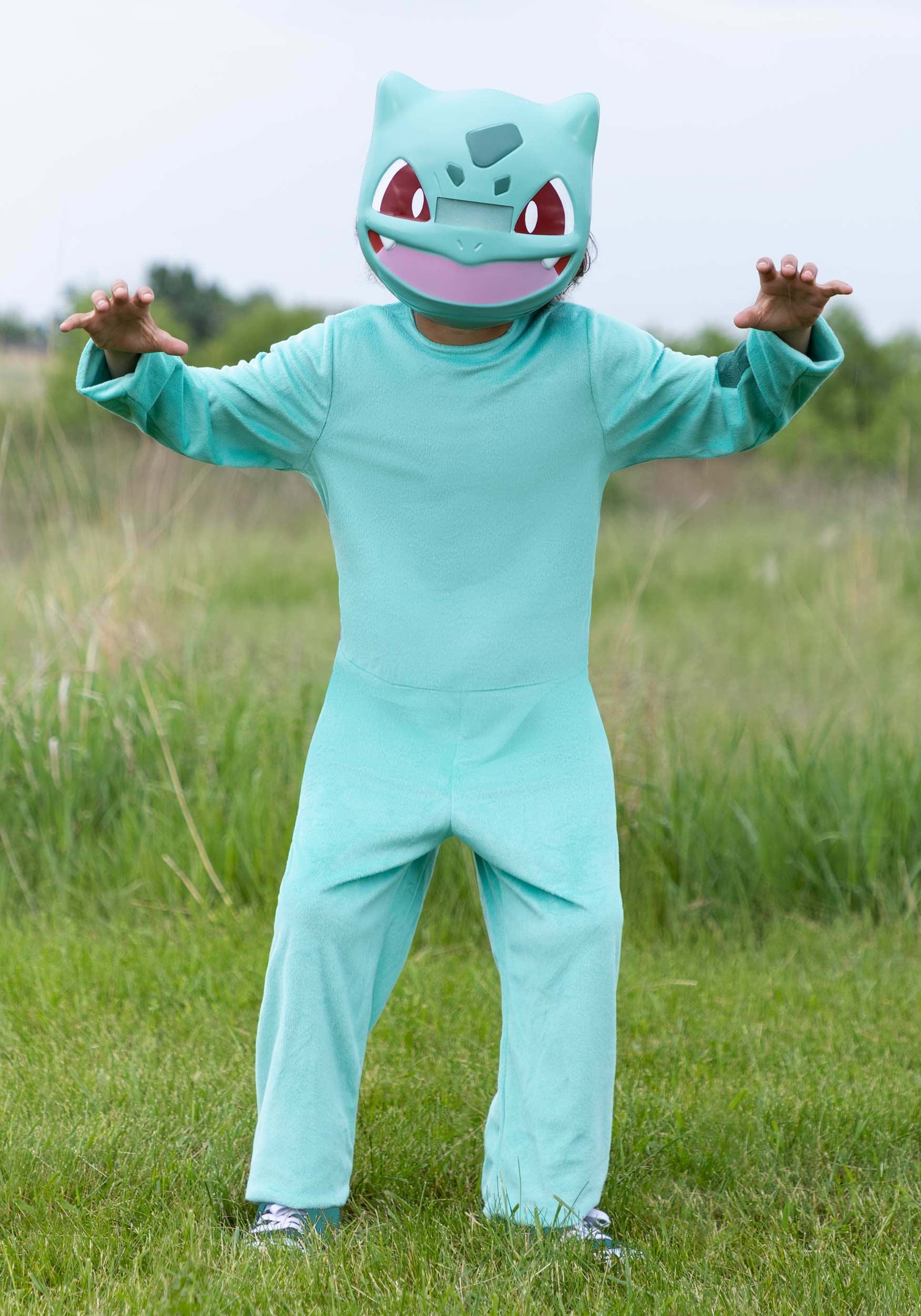 For Kids Pokemon Classic Bulbasaur Costume