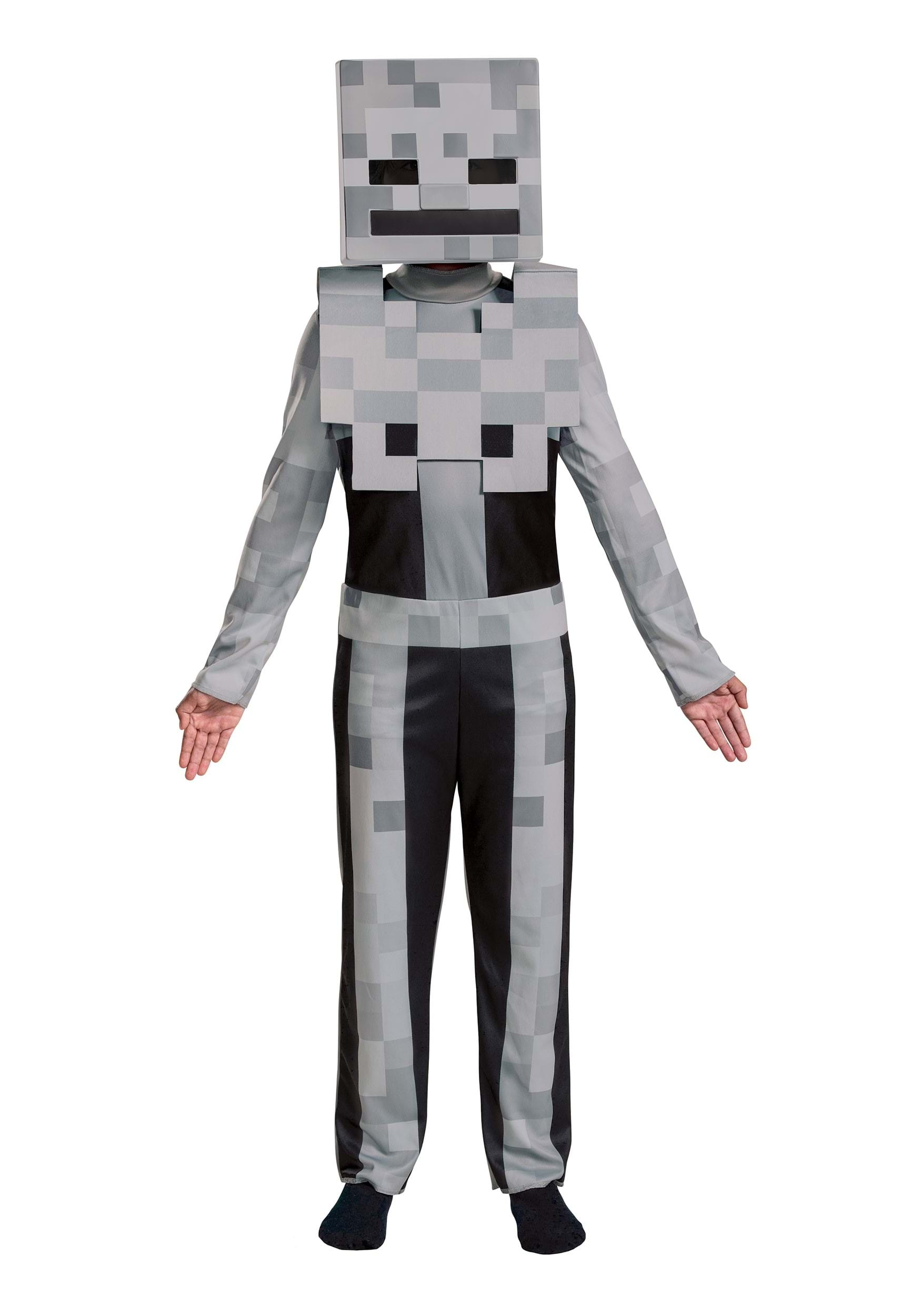 Minecraft Kid's Classic Skeleton Costume , Minecraft Costumes