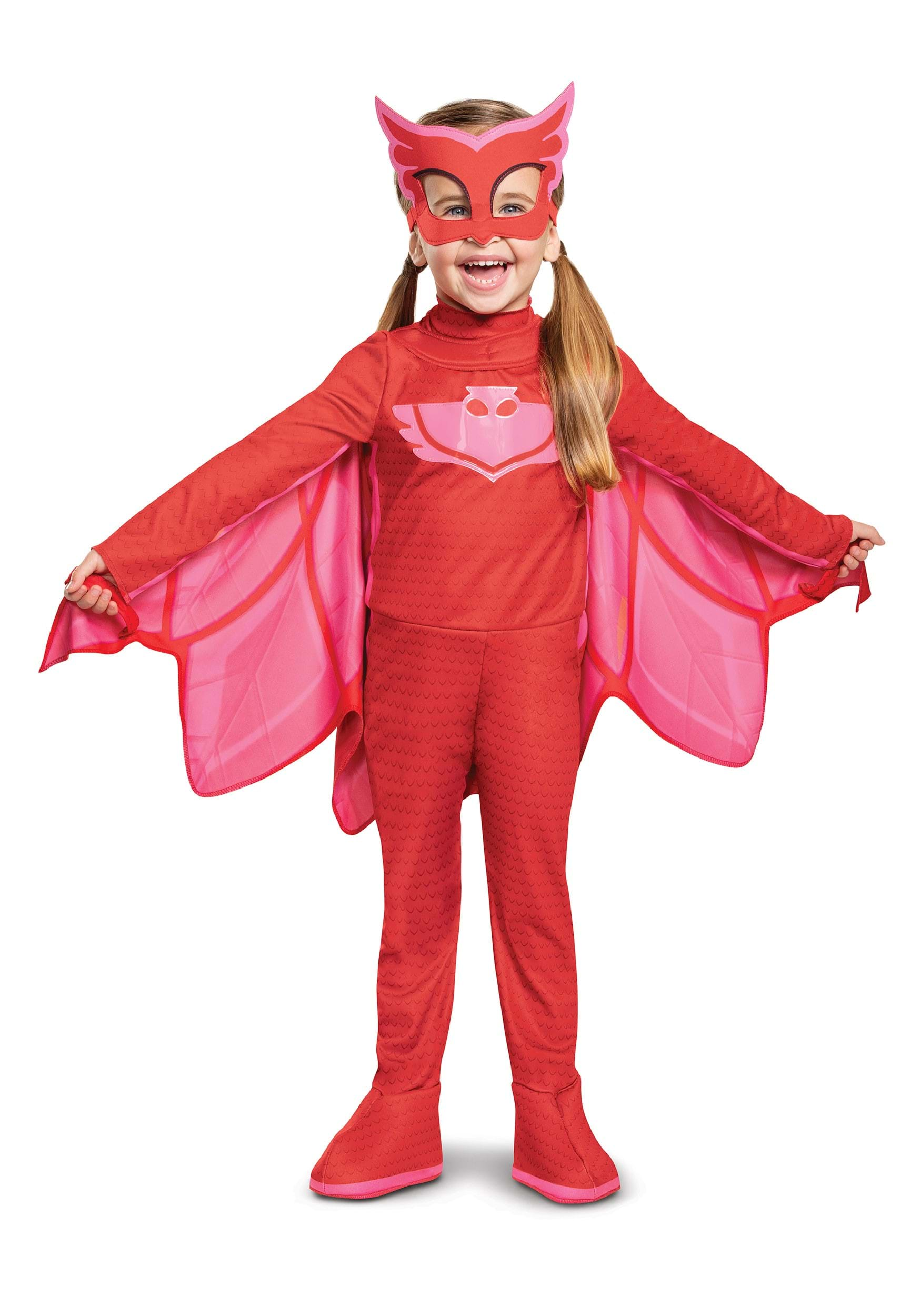 Deluxe Toddler PJ Masks Owlette Light Up Costume , PJ Masks Costumes