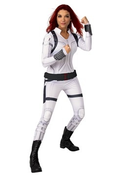 Black Widow Womens White Costume