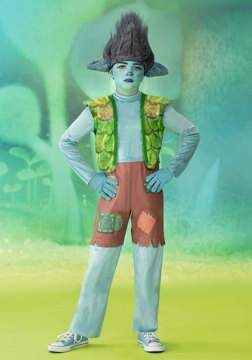 Trolls World Tour Deluxe Branch Boy's Costume