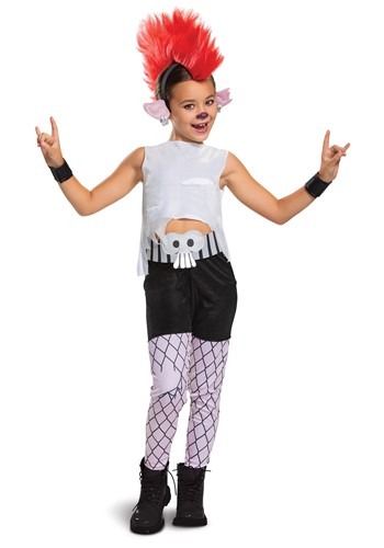 Trolls World Tour Girl's Deluxe Barb Costume