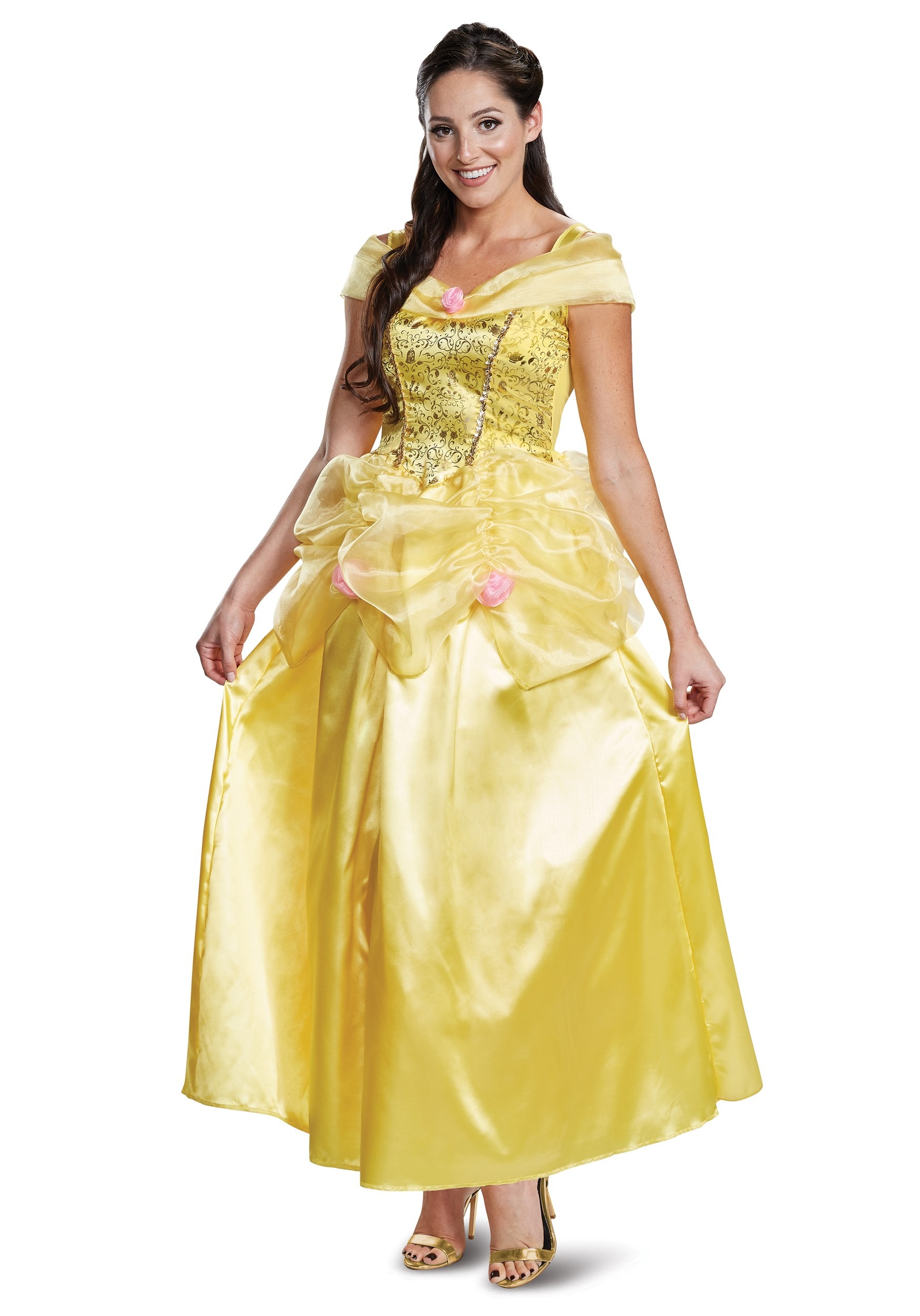 Beauty & The Beast Deluxe Classic Belle Cost For Adults