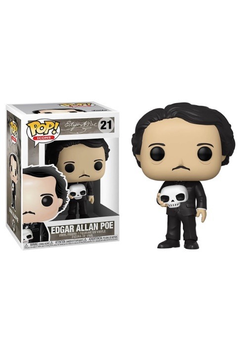 POP Icons: Edgar Allan Poe w/ Skull