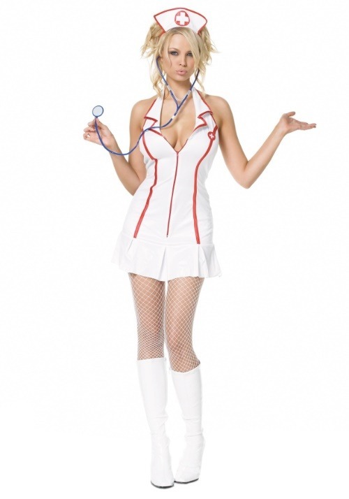 Womens Sexy Nurse Costume