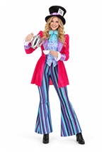 Women's Whimsical Mad Hatter Costume Alt 9
