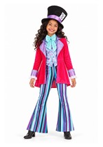 Girl's Whimsical Mad Hatter Costume Alt 6