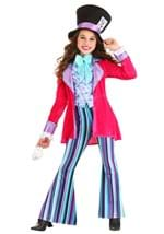 Girl's Whimsical Mad Hatter Costume