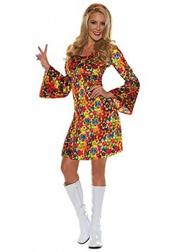 Women's World Peace Hippie Costume