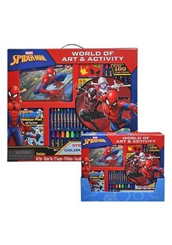 Spiderman Giant Art and Activity Tray