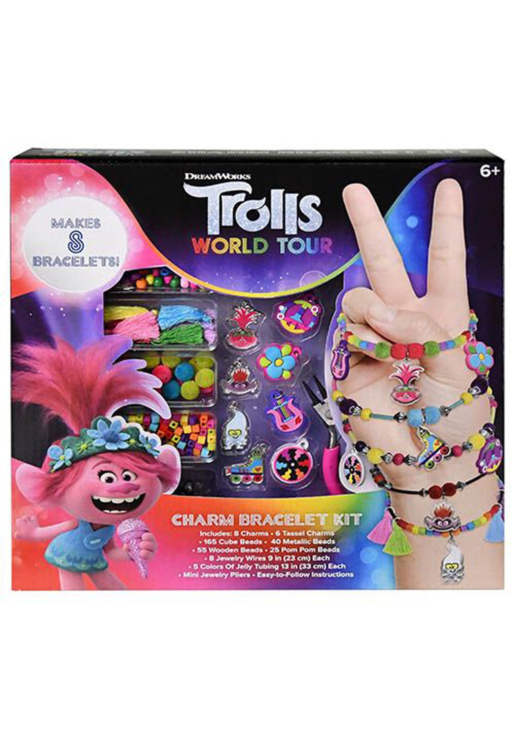 Trolls World Tour - Charm Bracelet Set