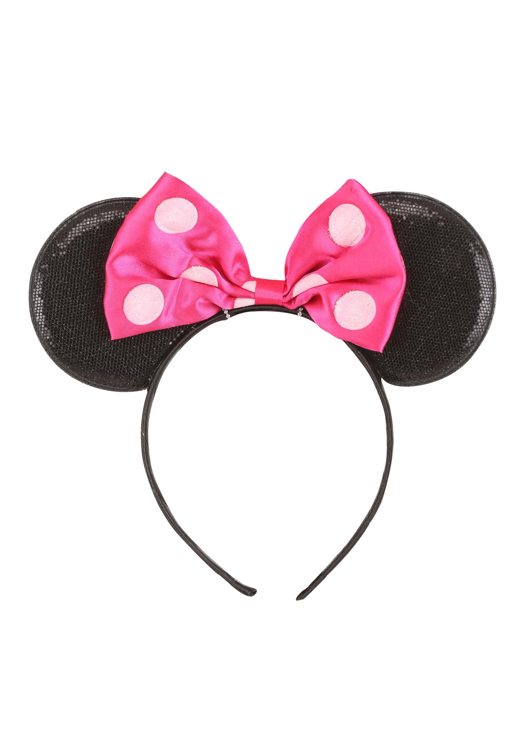 Minnie Mouse Bowtique Ear Shaped Headband