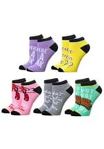 Friends 5 Pack Ankle Socks Alt 6