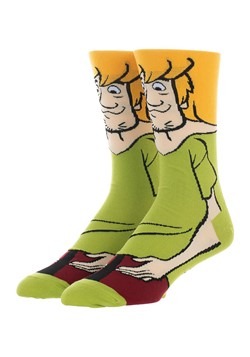Scooby Doo Shaggy 360 Character Crew Sock