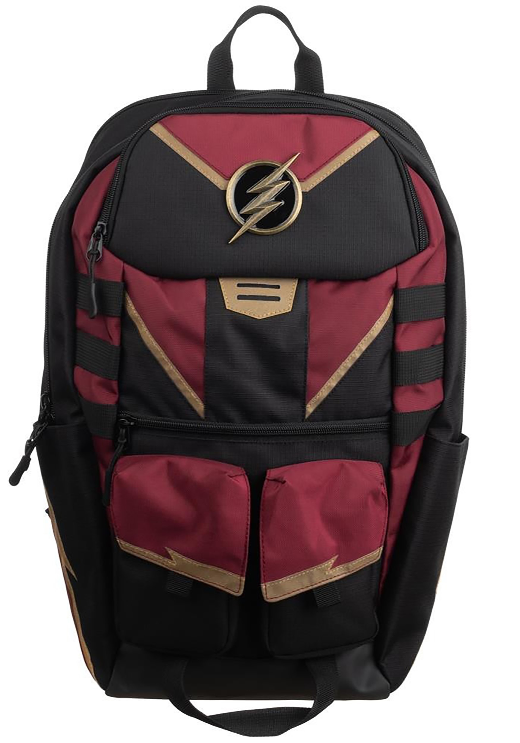 Black and Maroon The Flash Backpack