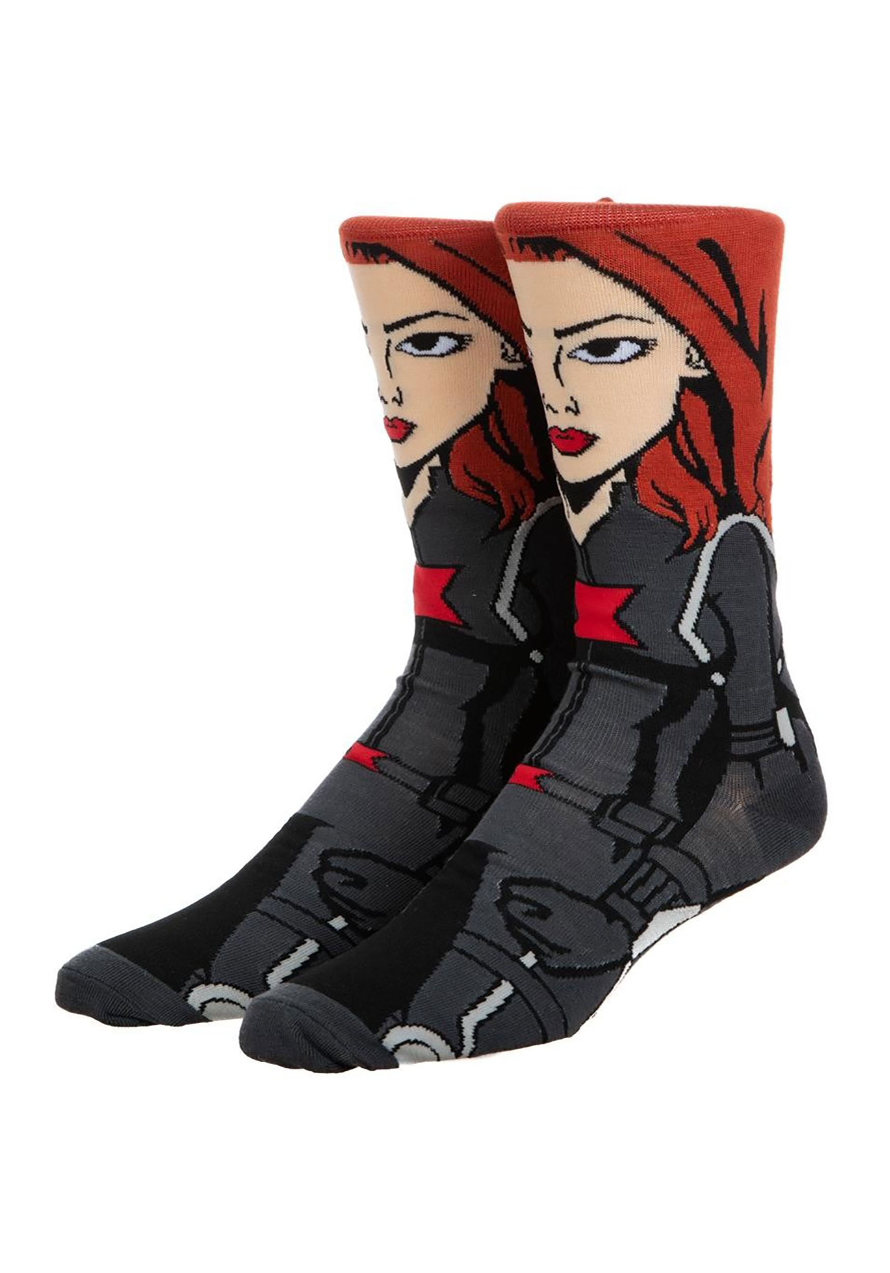 Black Widow 360 Character Crew Socks