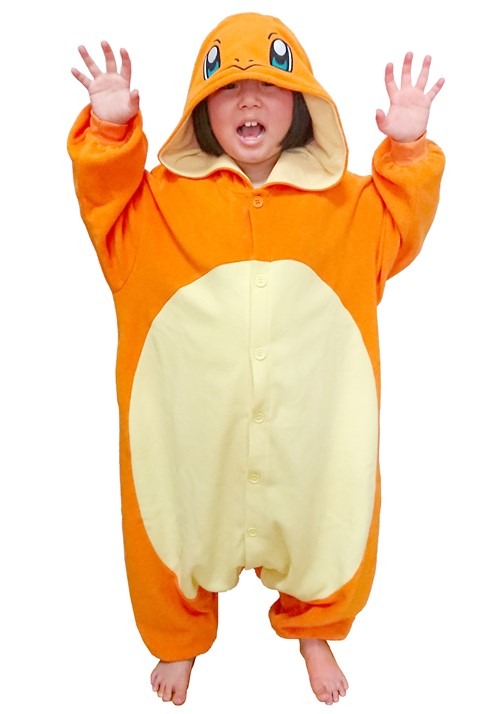 Pokemon Charmander Child's Kigurumi