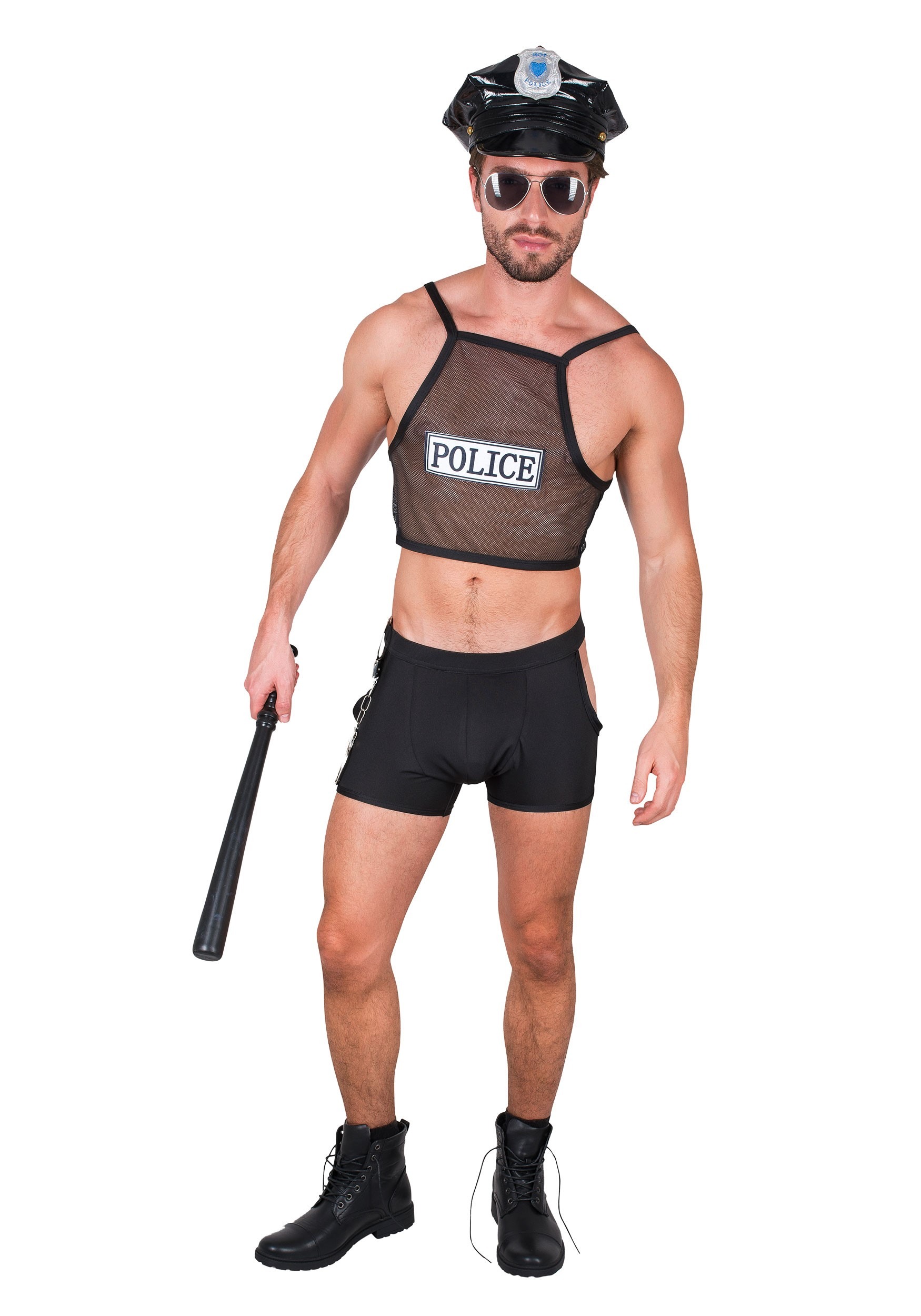 Men's Sexy Hot Cop Costume