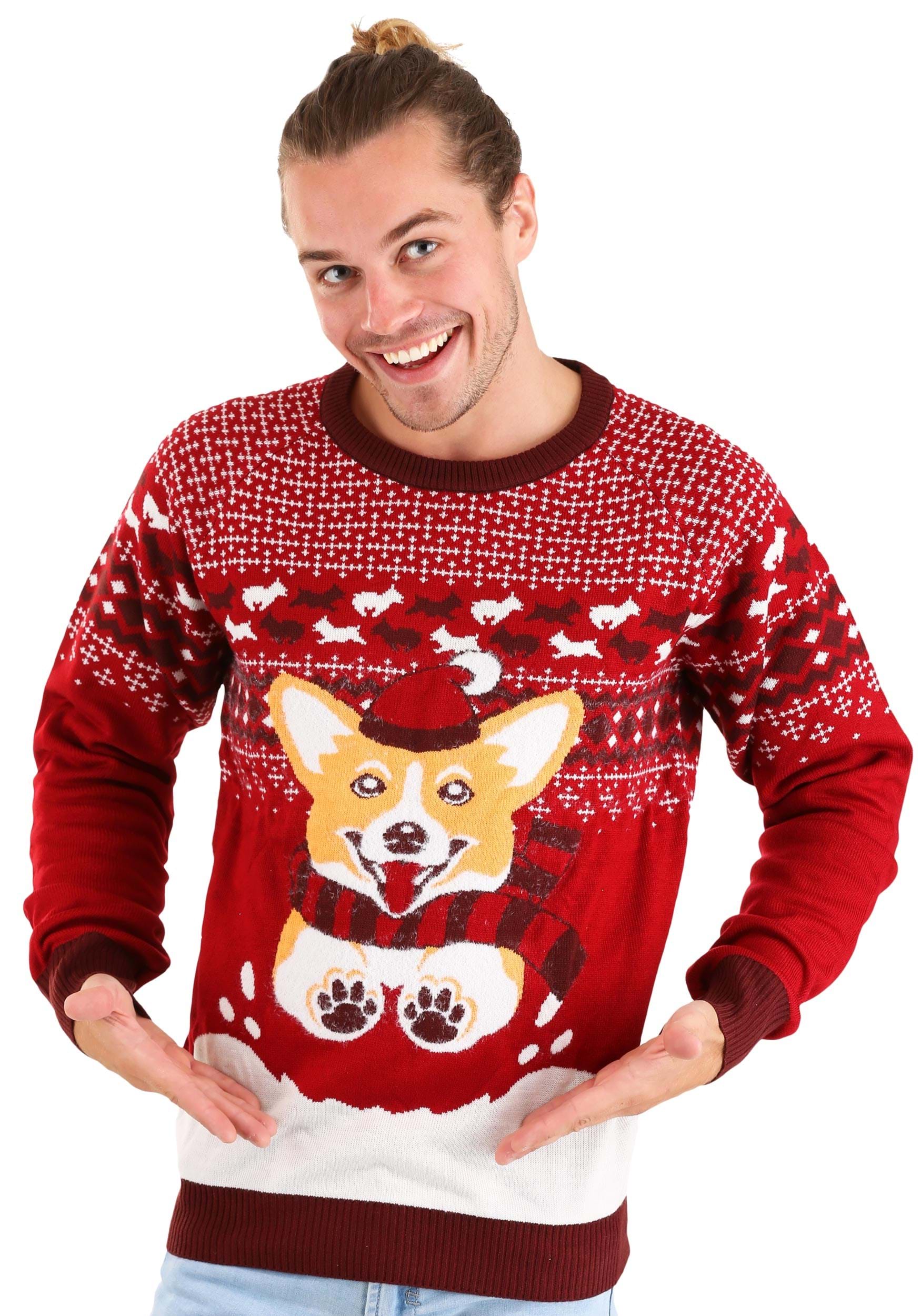Official Corgi Ugly Christmas Sweater 