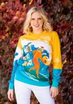 Mele Kalikimaka Surfing Santa Ugly Christmas Sweater Alt 2