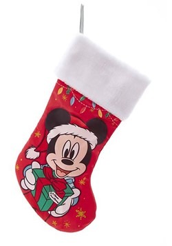Mickey Mouse w/ Present Stocking