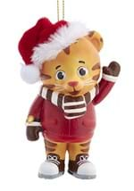 Daniel Tiger w/ Santa Hat Ornament Alt 1