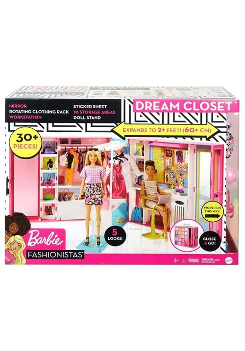 Barbie Dream Closet and Doll