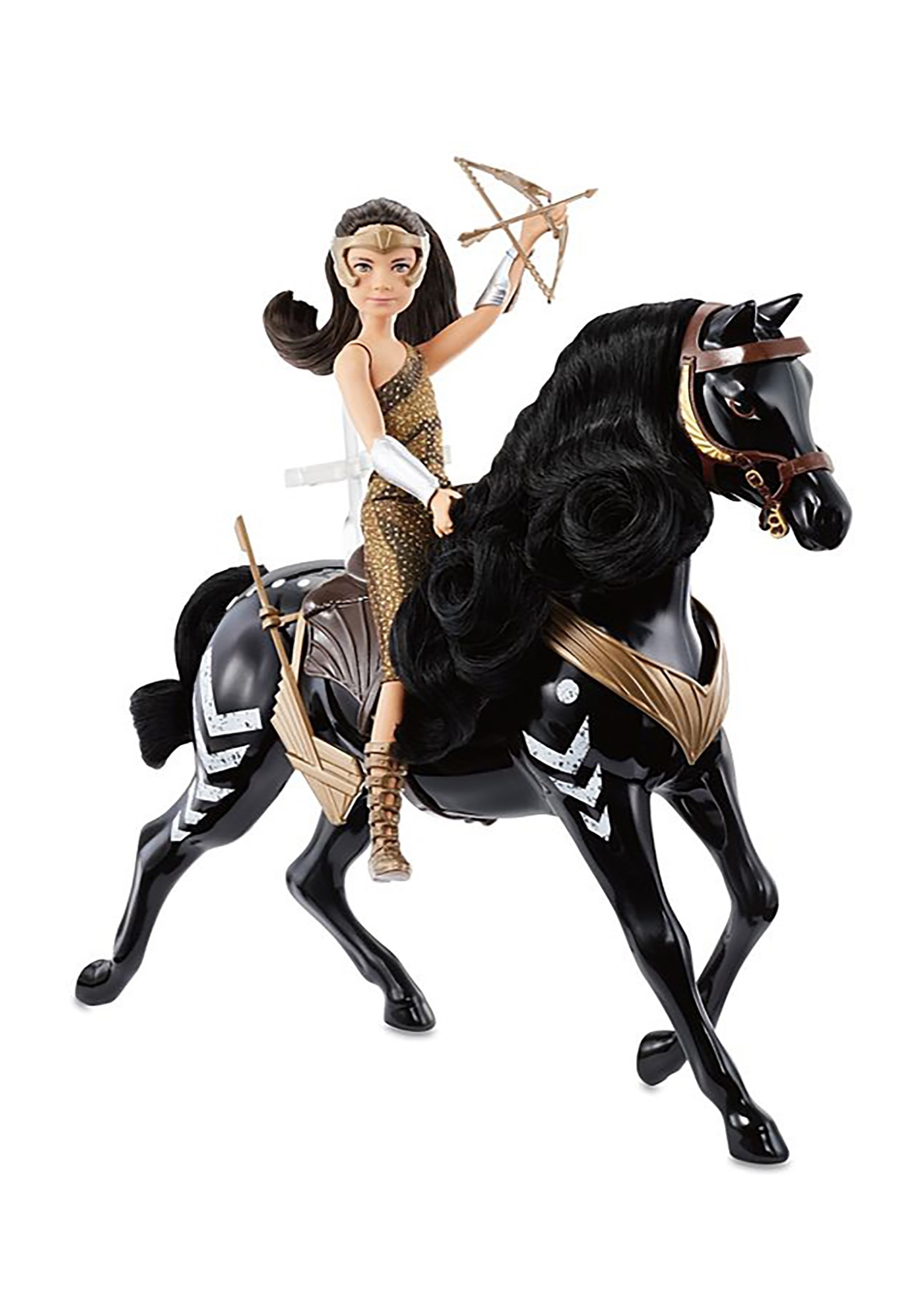 Wonder Woman Young Diana Doll and Horse Toy Set