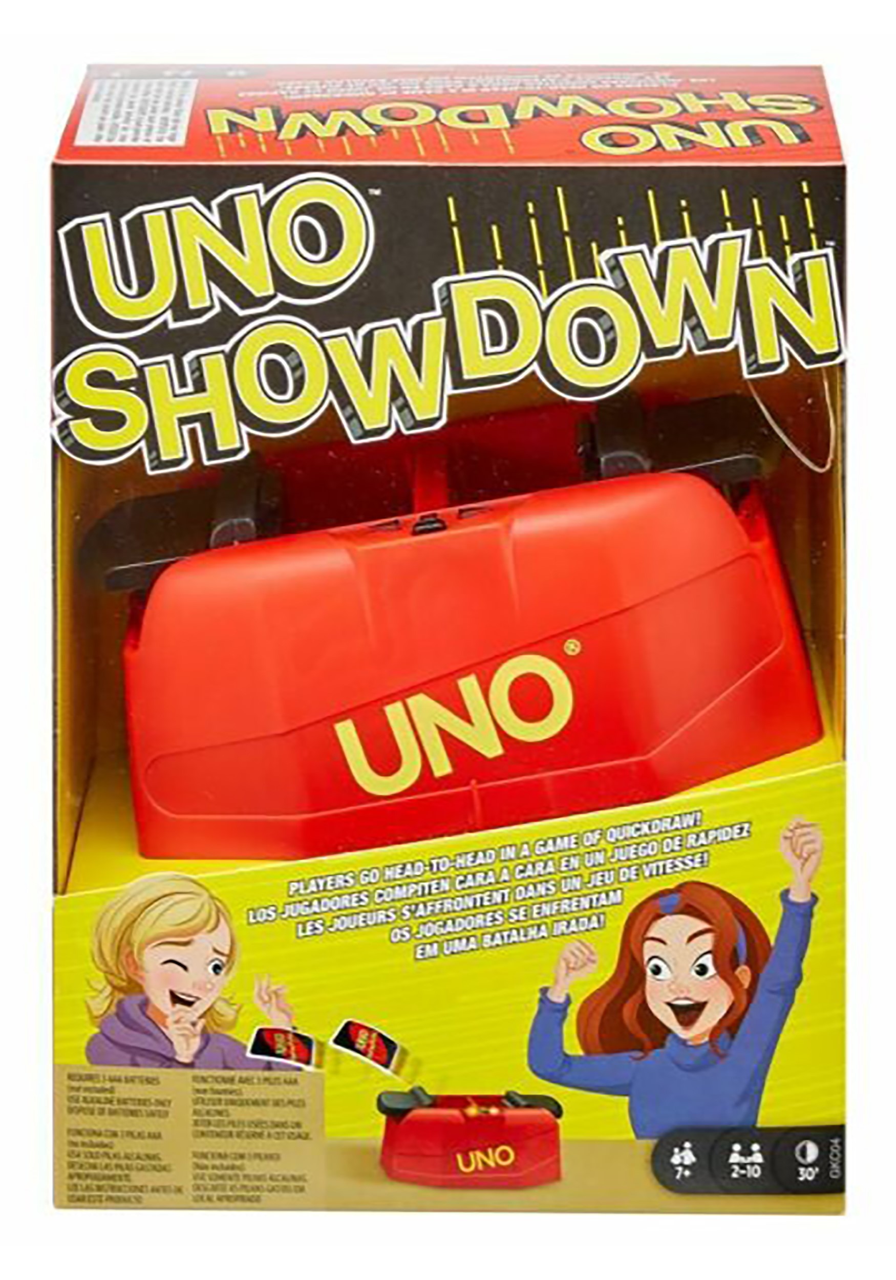 Mattel- Uno Showdown Card Game