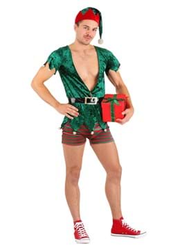 Mens Sexy Christmas Elf Costume