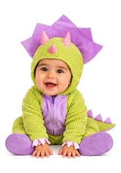 Baby Purple Triceratops Costume Main 1
