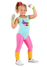 Toddler Totally 80s Workout Costume Alt 5