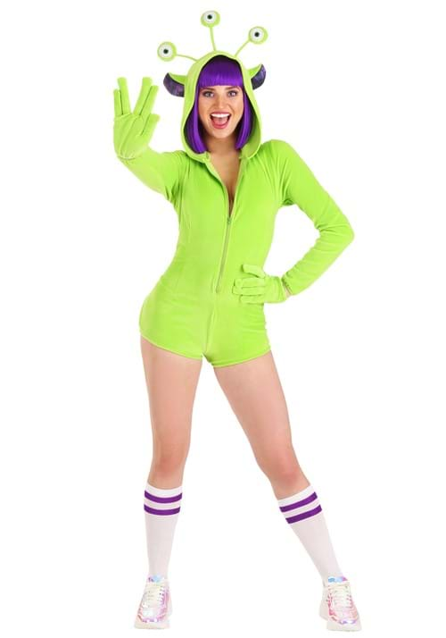 Women's Cozy Alien Costume