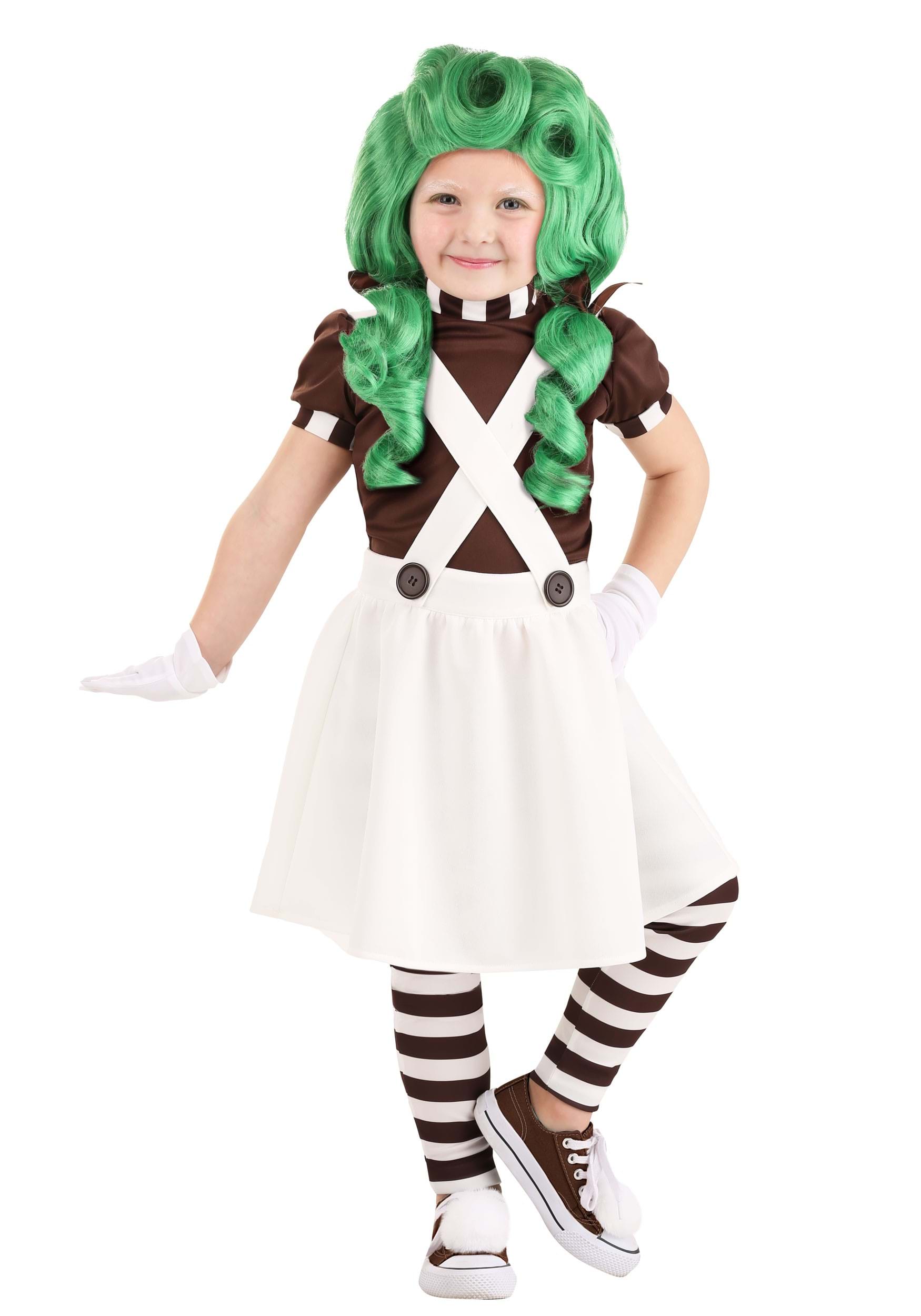 Girl's Toddler Chocolate Factory Worker Costume | Movie Costumes