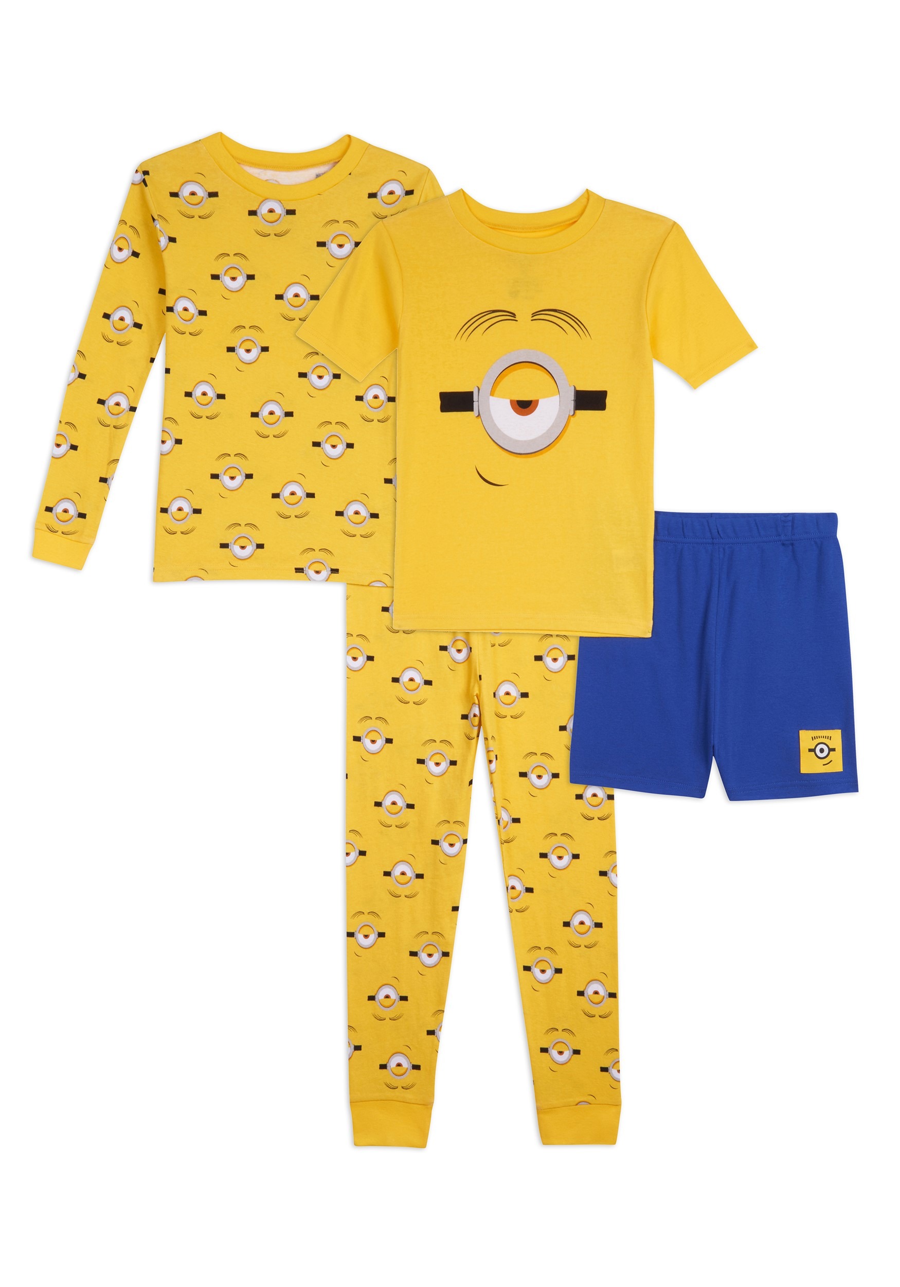 Minions 4 Piece Boys Sleepwear Set