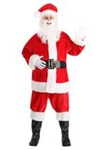 Deluxe Red Santa Claus Costume for Men Alt 1