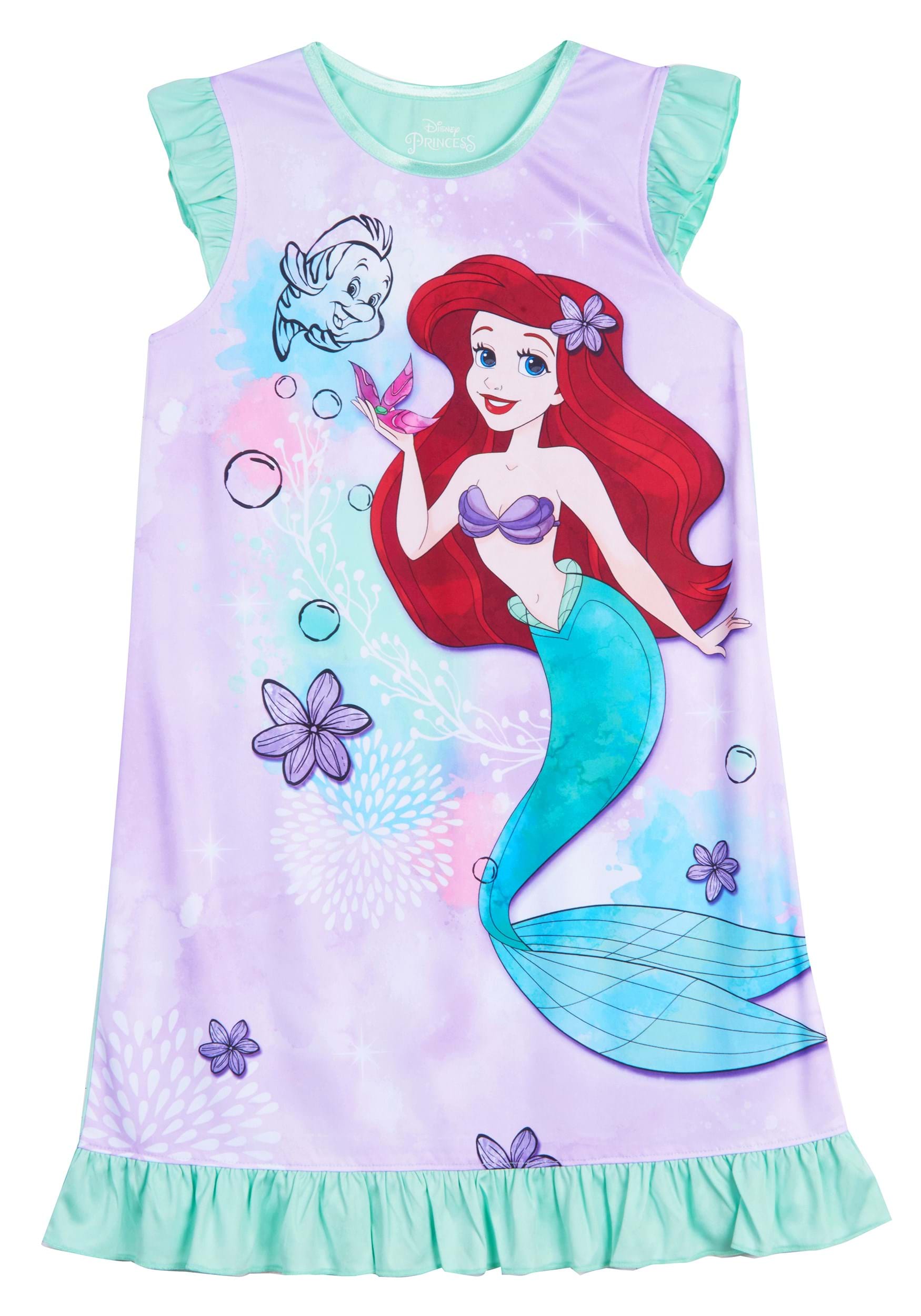Ariel Dorm Nightgown Girls Disney