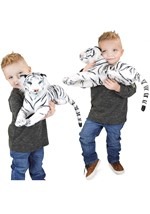 Saphed the White Tiger Animal Plush Alt 1