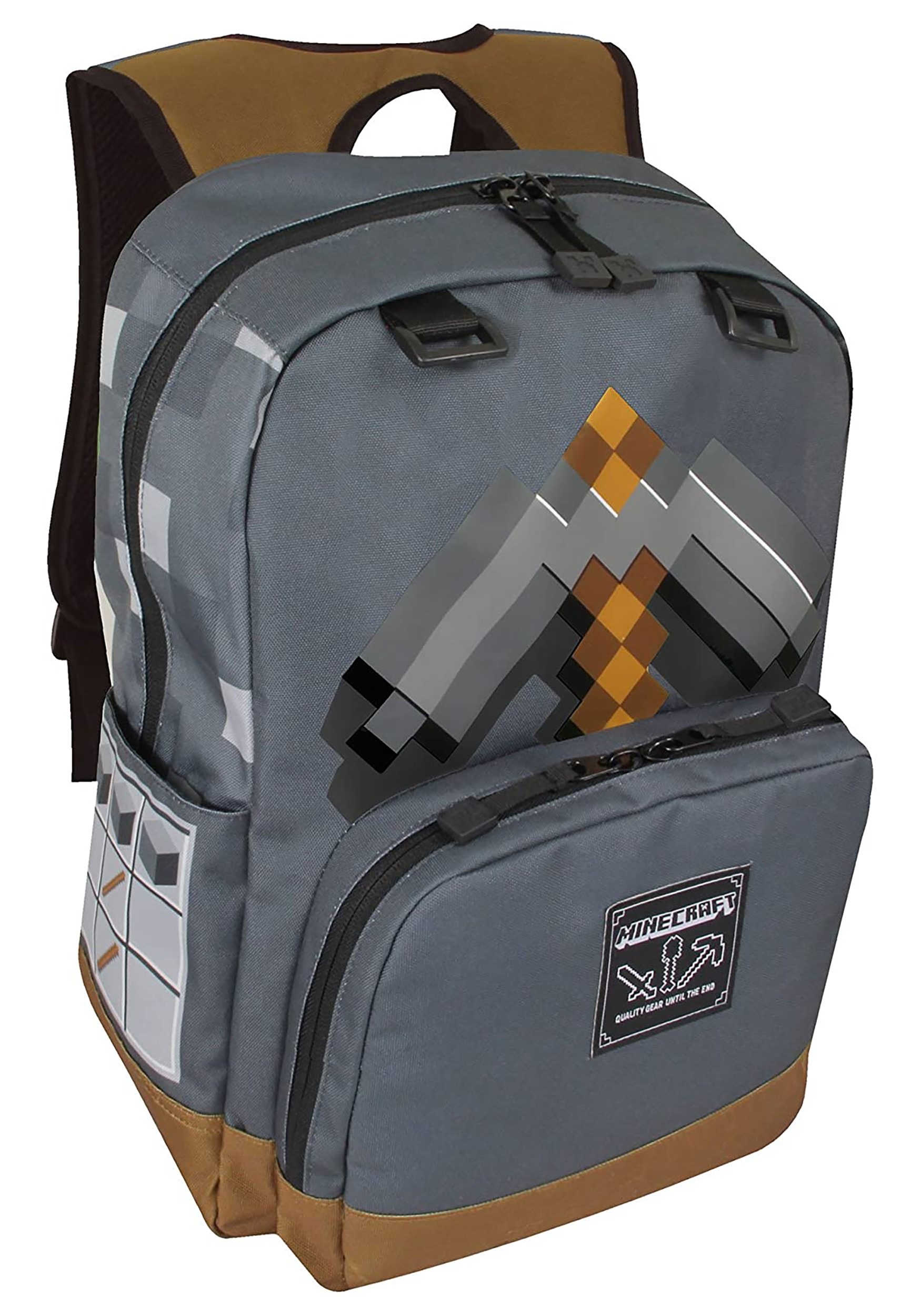 Mine craft Pickaxe Adventure Backpack