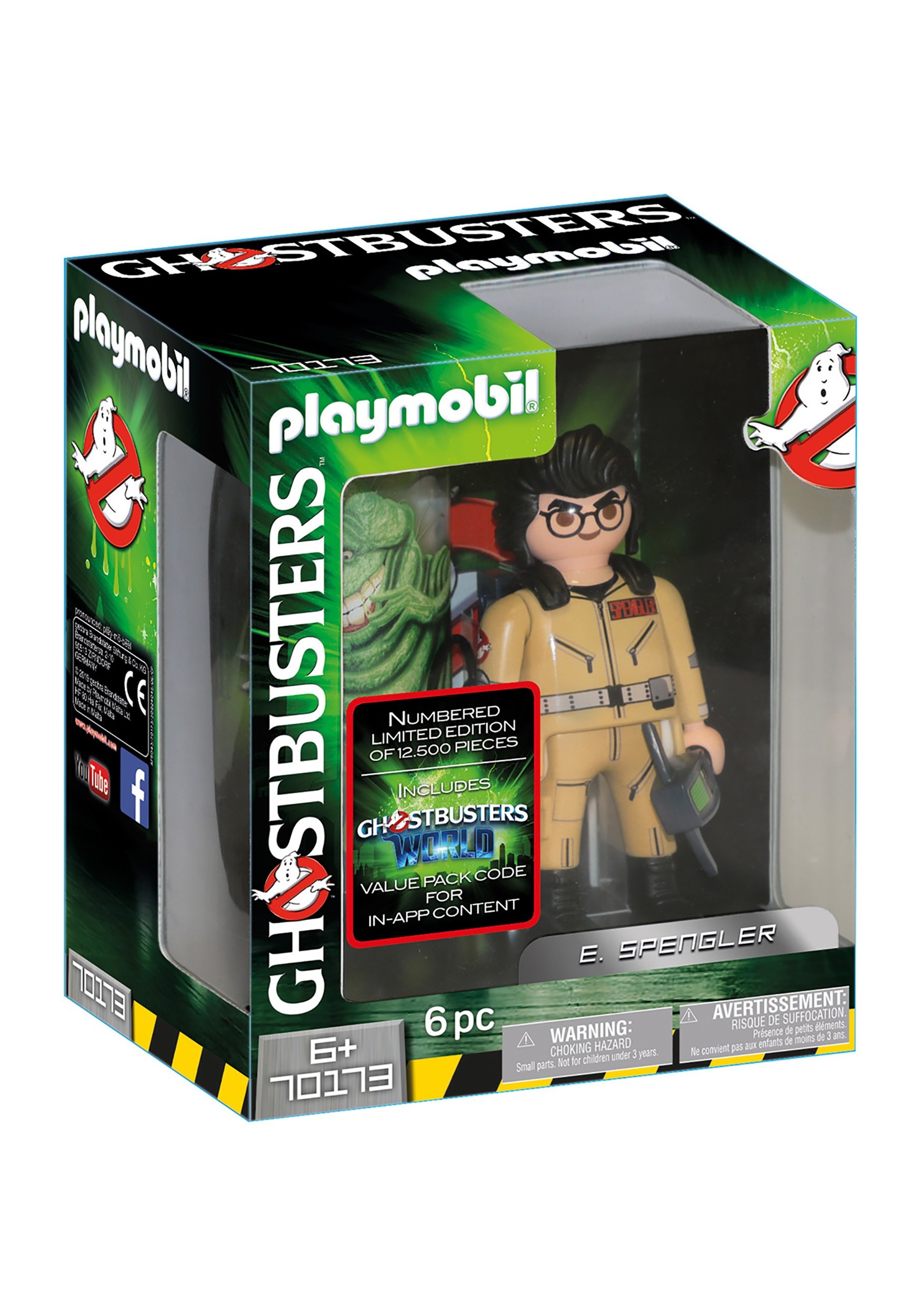Playmobil Ghostbusters Collector's Edition E. Spengler Figure